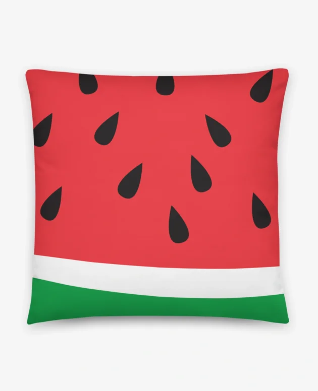 Stand with Gaza All-Over Print Pillow – Minimal Home Decor Edition