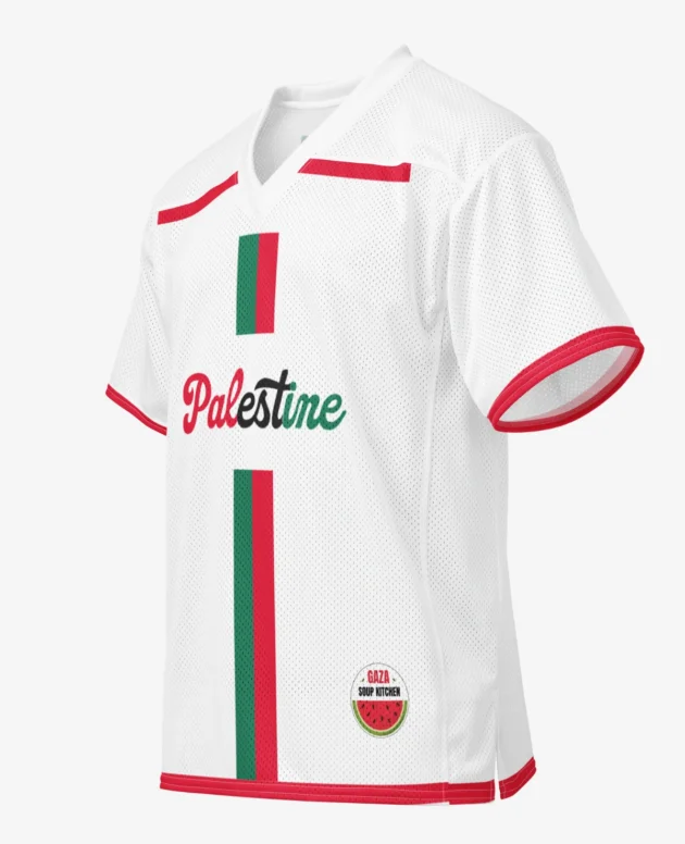 Stand with Gaza All-Over Print American Football Jersey
