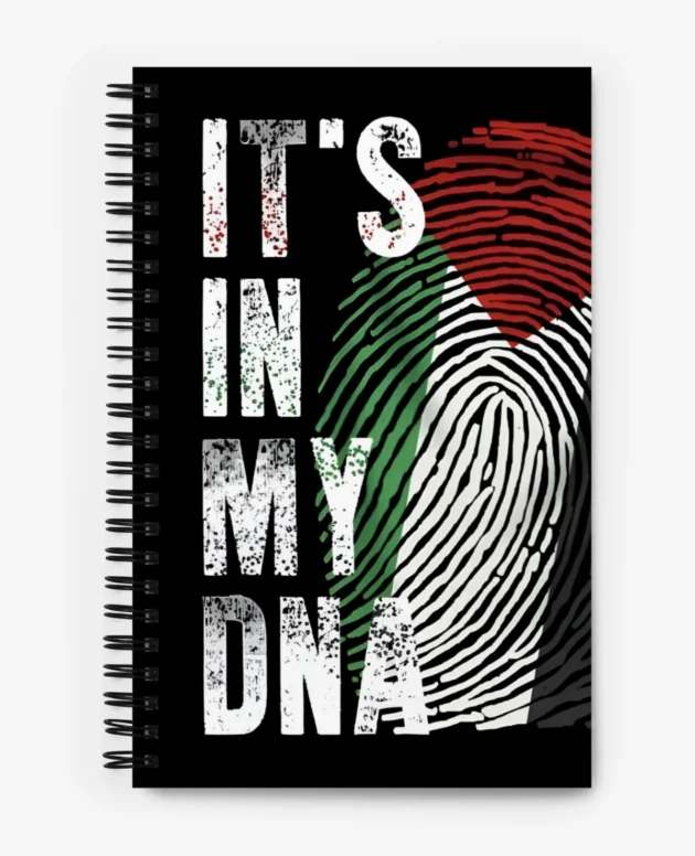 Stand with Gaza Spiral Notebook – Minimal Journal Edition